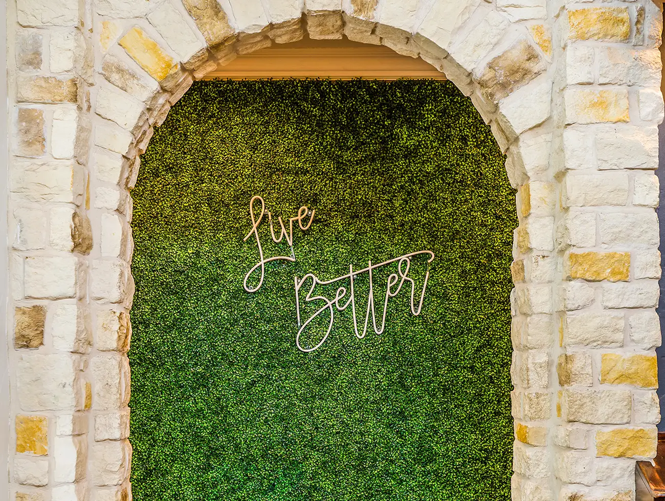 live better sign