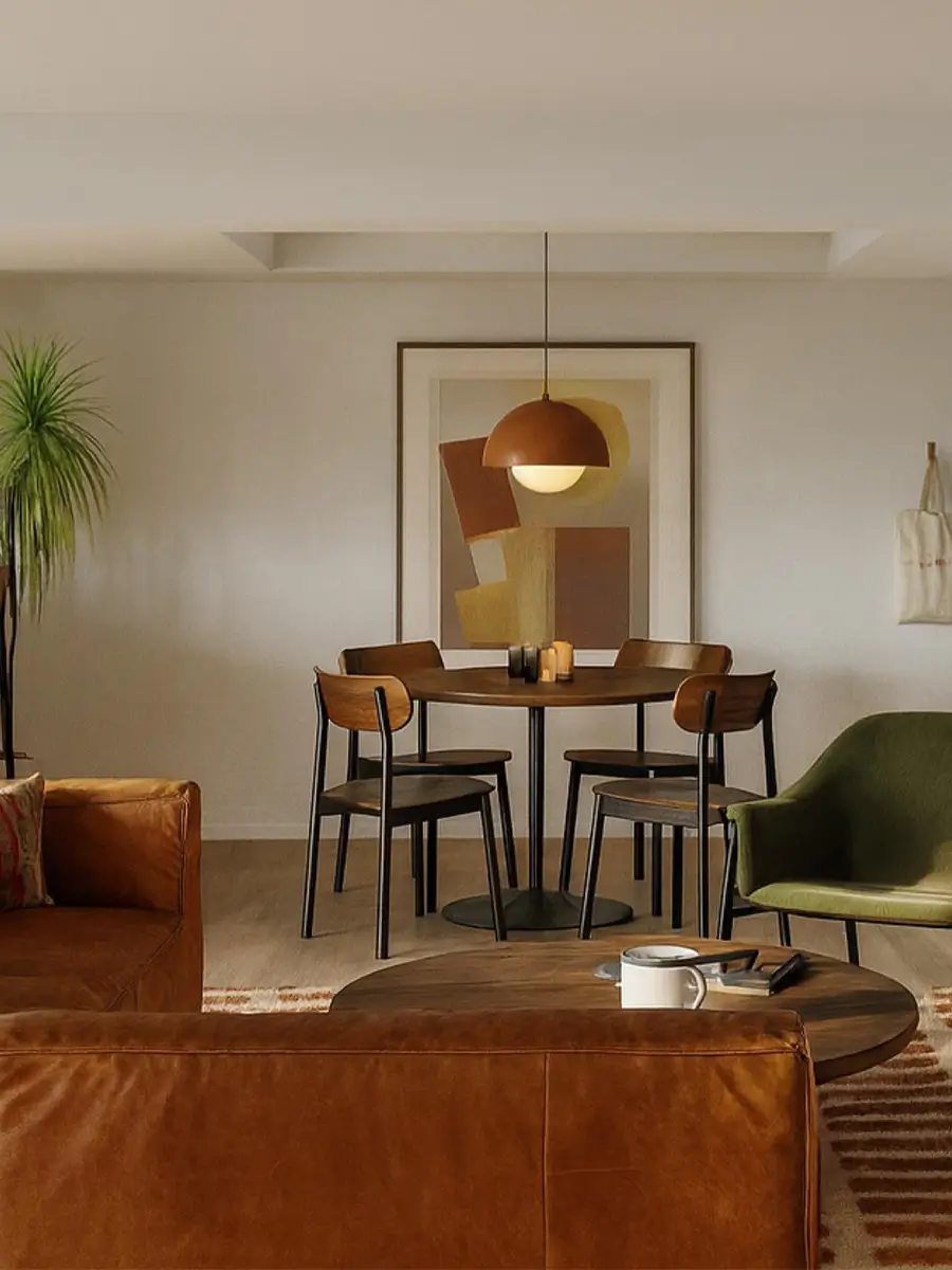 furnished living space