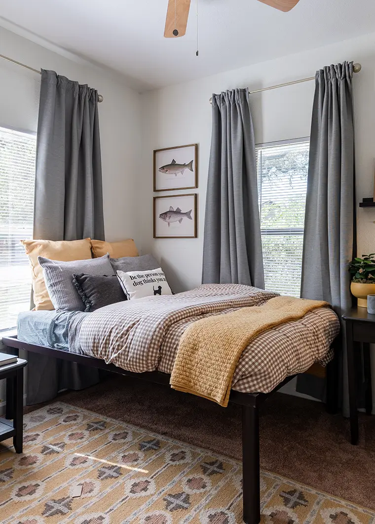 furnished bedroom
